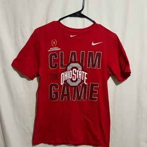 Nike Red Ohio State Championship Tee